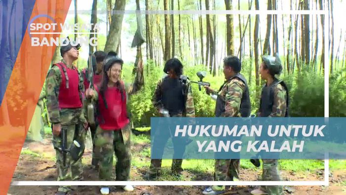 Keseruan dan Hukuman Menyeramkan untuk Tim Kalah di Paintball Bandung
