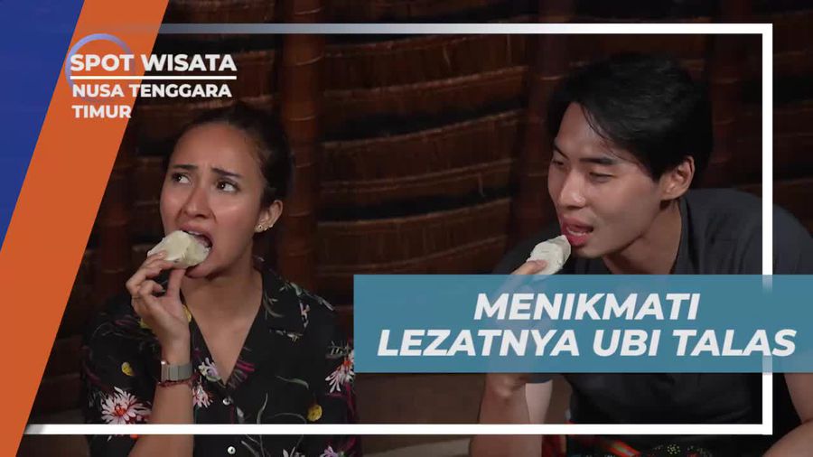 Menikmati Lezatnya Ubi Talas dan Air Kayu Hutan Bersama Warga Desa Waerebo, Nusa Tenggara Timur Menikmati Lezatnya Ubi Talas dan Air Kayu Hutan Bersama Warga Desa Waerebo, Nusa Tenggara Timur