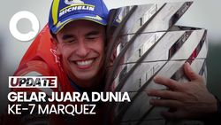 Video: Marquez Kini Sejajar Rossi, Cuma Kalah dari Giacomo Agostini