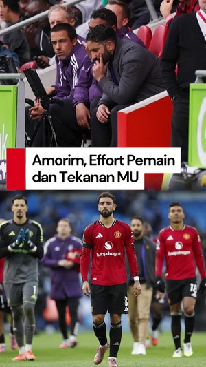 Video Amorim Bicara Effort Pemain dan Tekanan MU