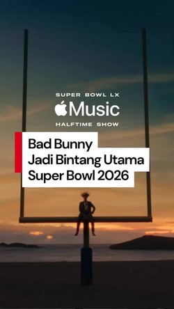 Video: Bad Bunny Bakal Guncang Halftime Show Super Bowl 2026