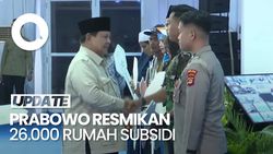 Video Prabowo Launching 26.000 Rumah Subsidi-Penyerahan Kunci