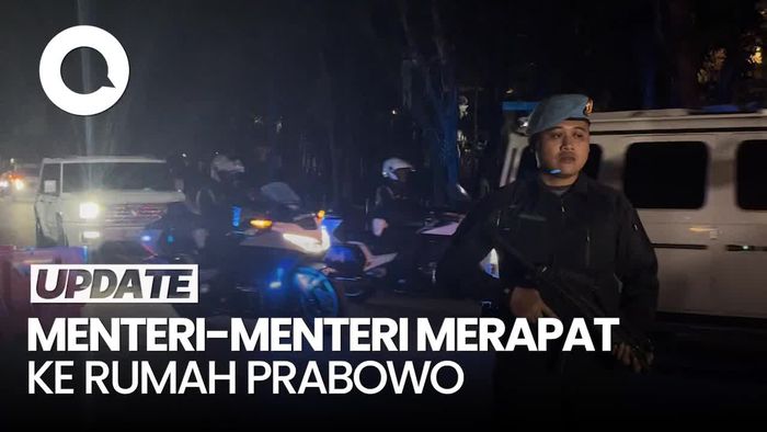 Video Prabowo Panggil Menteri ke Kertanegara Malam-malam, Bahas Apa?