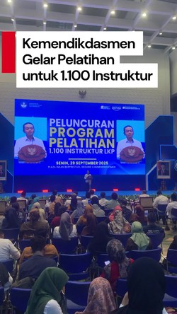 Video: Kemendikdasmen Bikin Program Instruktur Naik Kelas, Apa Itu?