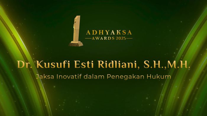 Jaksa Inovatif dalam Penegakan Hukum - Adhyaksa Awards 2025