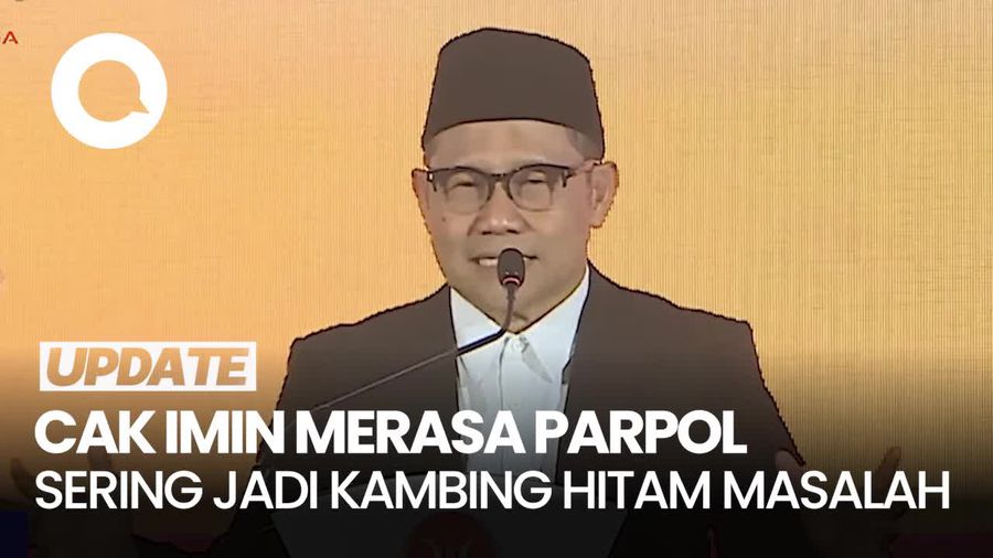 Video Cak Imin: Parpol Sering Jadi Kambing Hitam Setiap Problem Kebangsaan Video Cak Imin: Parpol Sering Jadi Kambing Hitam Setiap Problem Kebangsaan