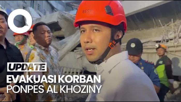 Video: Wagub Emil Pastikan Evakuasi Korban Ponpes Al Khoziny Terus Jalan