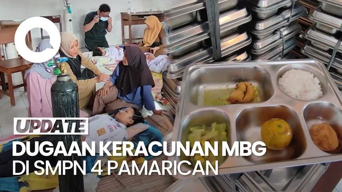 Video: 47 Siswa SMP di Ciamis Alami Gejala Keracunan Usai Menyantap MBG