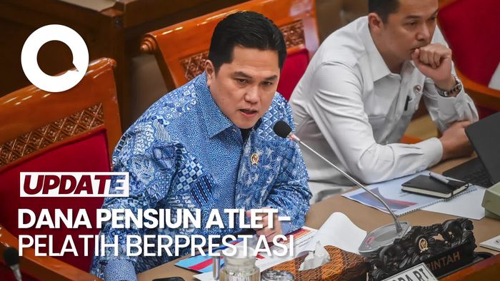 Video: Erick Thohir Usulkan Dana Pensiun Atlet-Pelatih Berprestasi