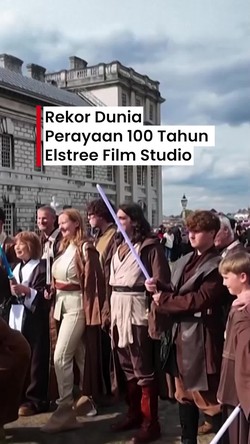 Video: Ratusan Cosplayer Pecahkan Rekor Dunia di London