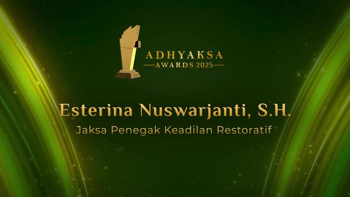 Jaksa Penegak Keadilan Restoratif - Adhyaksa Awards 2025