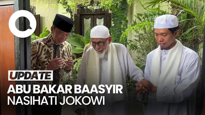 Video: Abu Bakar Baasyir Beri Nasihat ke Jokowi, Ini Pesannya