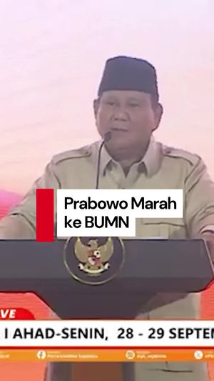 Video Prabowo Kesal BUMN Rugi Tapi Bagi-Bagi Bonus: Brengsek!
