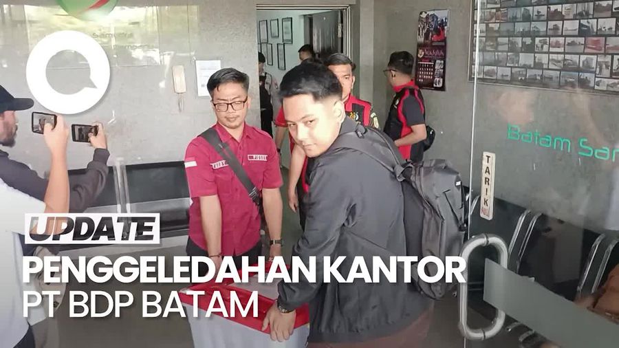 Video: Kejati Kepri Geledah Kantor PT BDP di Batam, Sita 3 Kontainer Dokumen