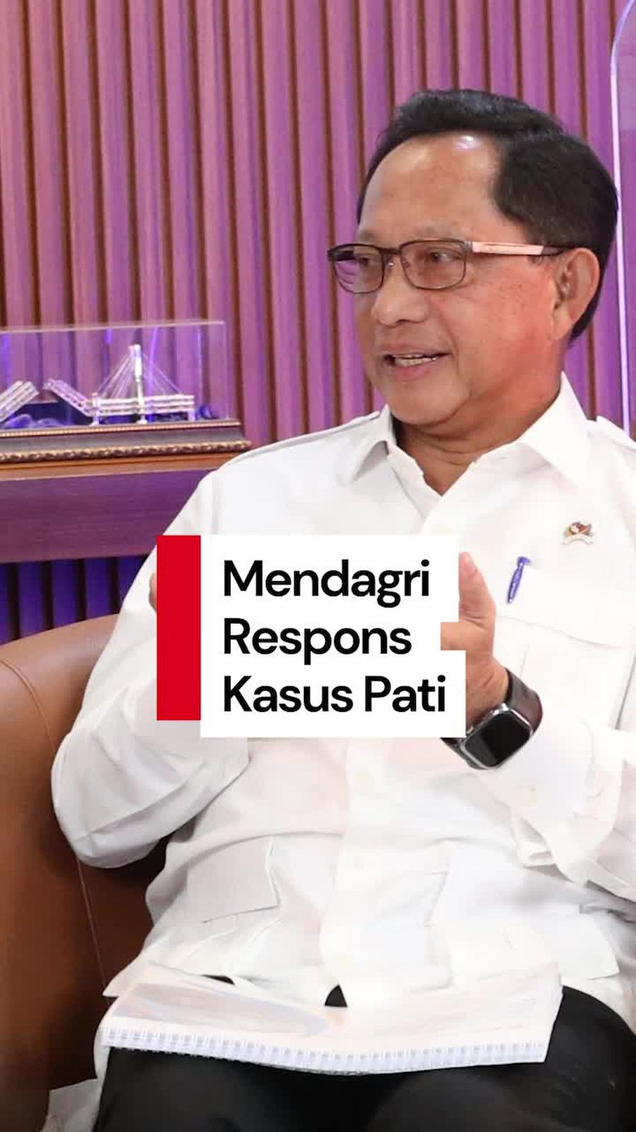 Video: Mendagri Ungkap 2 Hal Ini Jadi Sebab Bergejolaknya Kasus Bupati Pati