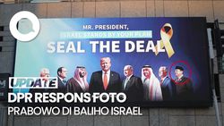 Video: Respons Waka DPR Dasco Soal Viral Foto Prabowo di Baliho Israel