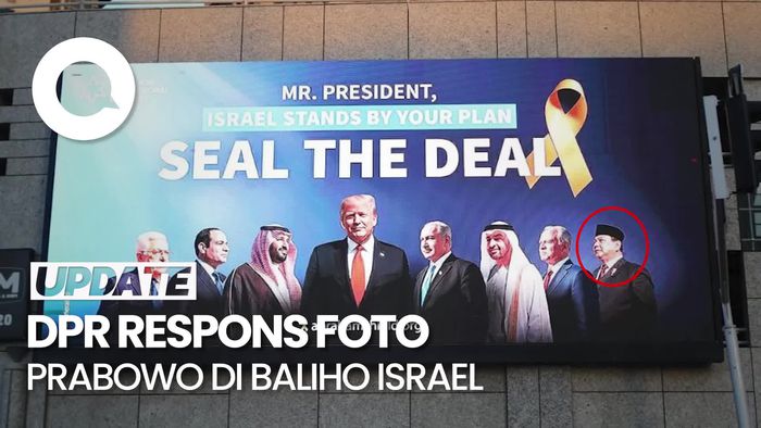 Video: Respons Waka DPR Dasco Soal Viral Foto Prabowo di Baliho Israel