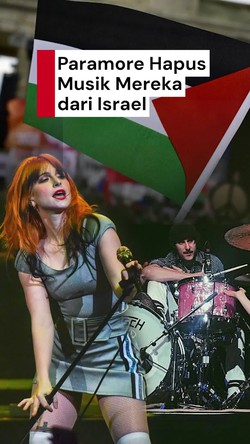 Video: Paramore Tarik Musik dari Israel, Gabung No Music for Genocide