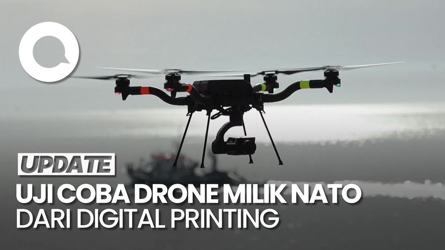 Video: NATO Uji Coba Senjata Drone yang Dibuat Pakai Printer