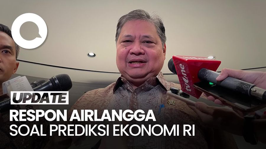 Video: OECD Ramal Ekonomi RI 4,9 Persen, Airlangga Bilang Begini