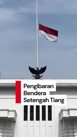 Video: Peringati G30S, Gedung Pemerintah Kibarkan Bendera Setengah Tiang