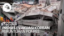 Video: Evakuasi Korban Ambruknya Ponpes Al Khoziny Masih Berlangsung