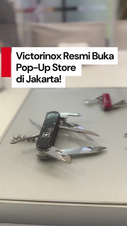 Video Victorinox Resmi Hadir di RI: Swiss Army Knife & Travel Gear Kece!