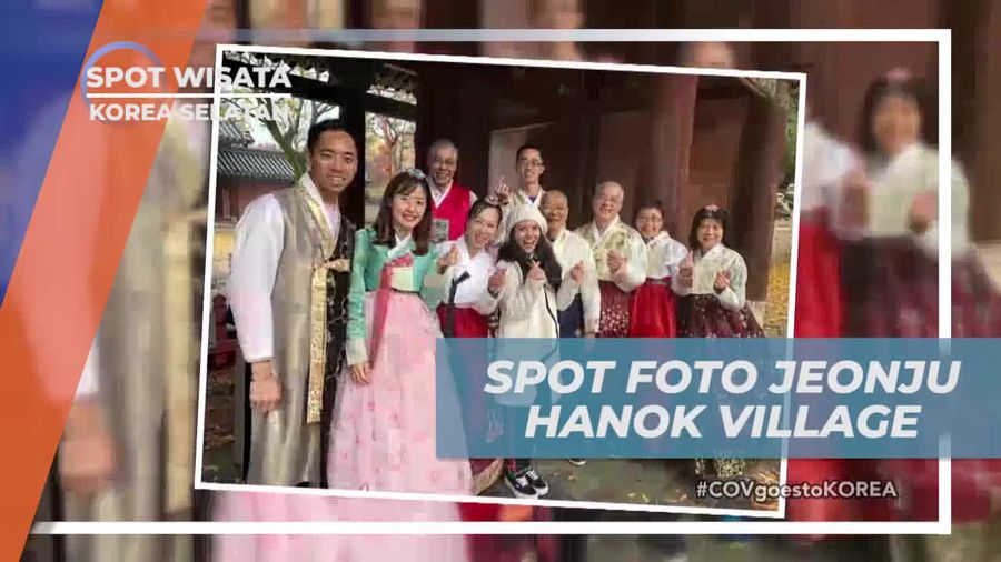 Berfoto di Spot Foto Jeonju Hanok Village, Korea Selatan