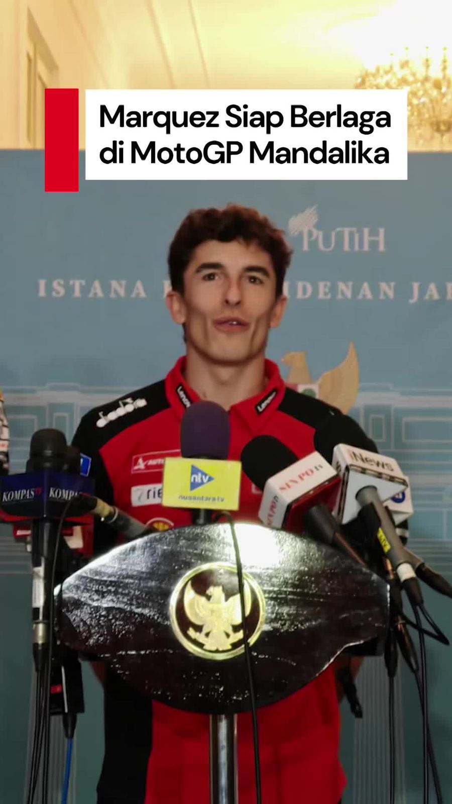 Video Marc Marquez Siap Berlaga di Mandalika: Saya Akan Menikmatinya