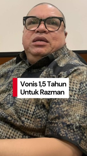 Video Hotman Paris Menang, Razman Divonis 1,5 Tahun Penjara