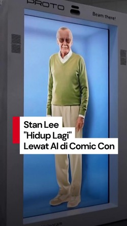 Video: Kreator Komik Marvel Mendiang Stan Lee Hadiri LA Comic Con