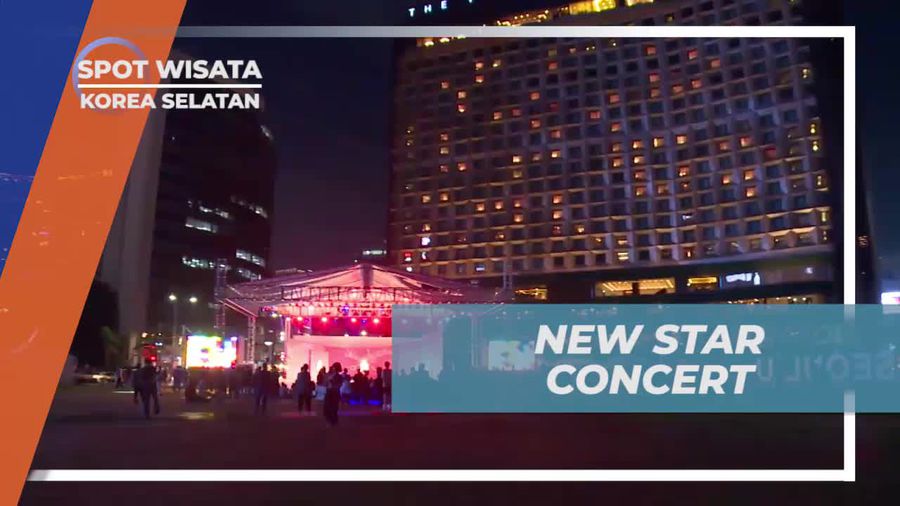 Menonton New Star Concert di Seoul, Korea Selatan