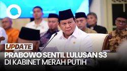 Video Prabowo Sentil S3 di Kabinet: Jika Tak Bisa Perbaiki Sistem Kelewatan