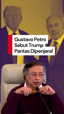 Video Presiden Kolombia: Trump Pantas Dipenjara!
