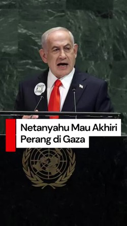 Video Netanyahu: Saya Dukung Rencana untuk Akhiri Perang di Gaza