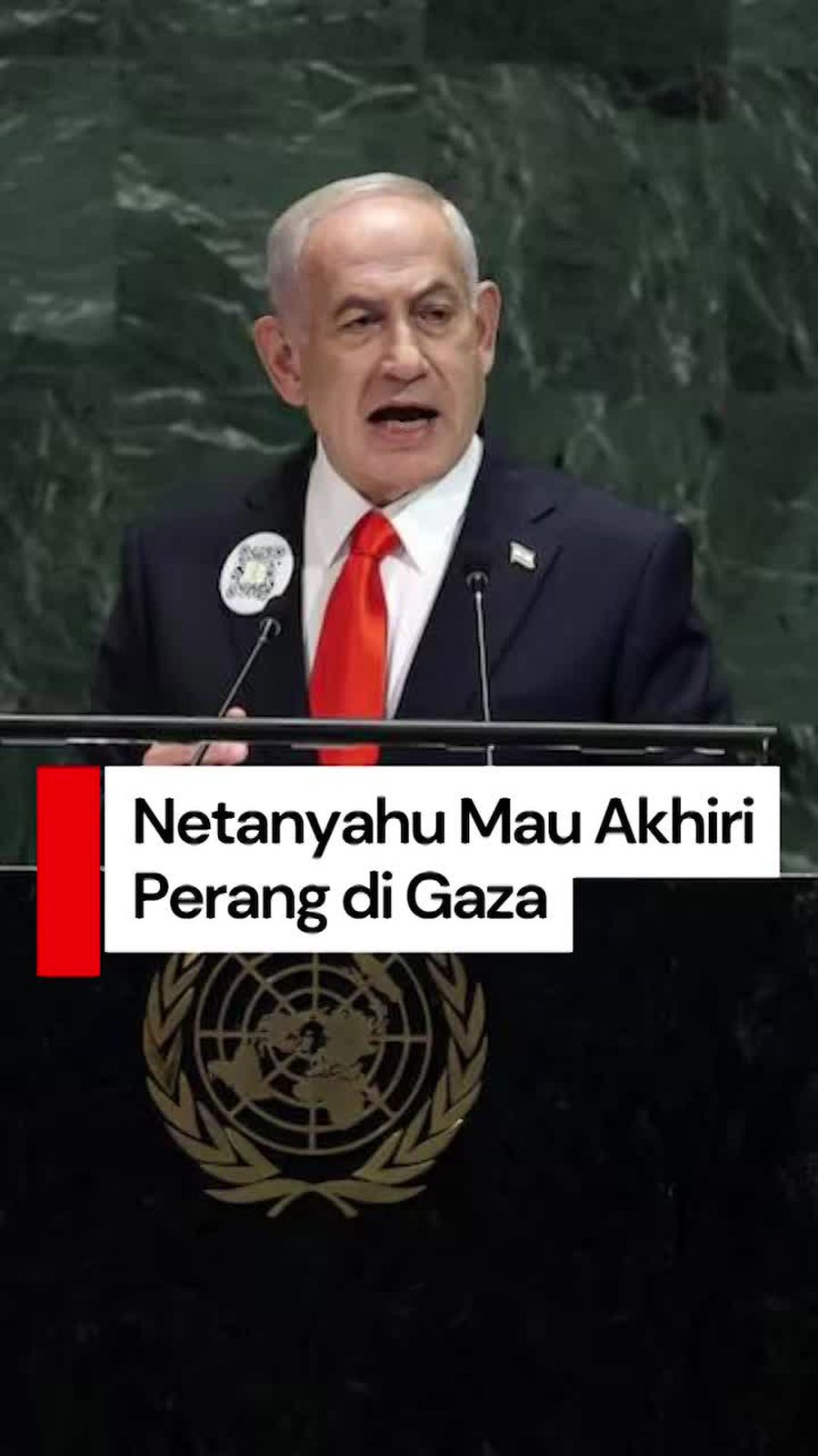 Video Netanyahu: Saya Dukung Rencana untuk Akhiri Perang di Gaza