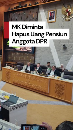 Video: Respons Pimpinan DPR soal MK Diminta Hapus Uang Pensiun Anggota Dewan