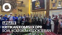 Video DPR: Pemilihan Anggota Kolegium Kedokteran Seperti Pemilihan Idol