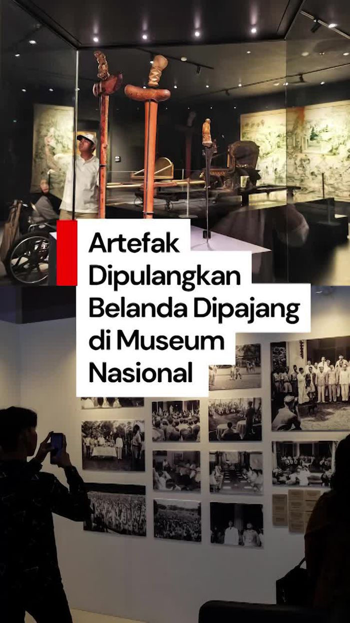Video: Keris-Fosil yang Dipulangkan Belanda akan Dipajang di Museum Nasional 