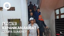 Video Kepanikan Gubernur-Kapolda Jatim Saat Gempa di Tengah Rapat Ponpes Ambruk