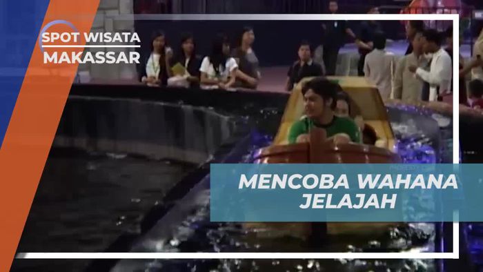 Mencoba Wahana Jelajah di Trans Studio, Makassar