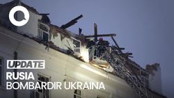 Video: Serangan Drone Rusia Hantam Kota Dnipro Ukraina, 1 Orang Tewas