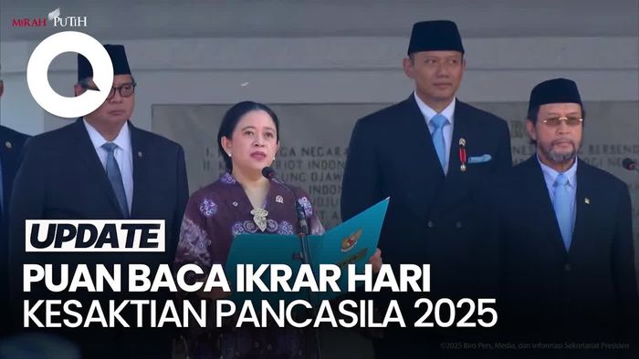 Video: Momen Puan Bacakan Ikrar Hari Kesaktian Pancasila 2025