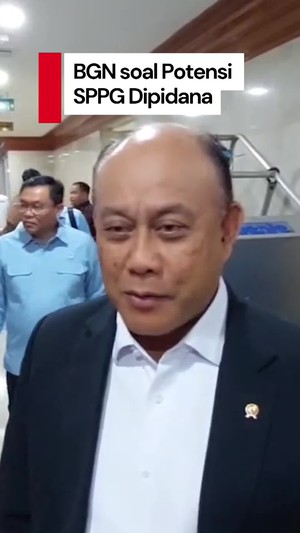 Video Kepala BGN Tanggapi Potensi SPPG Dipidana: Mereka Adalah Pejuang