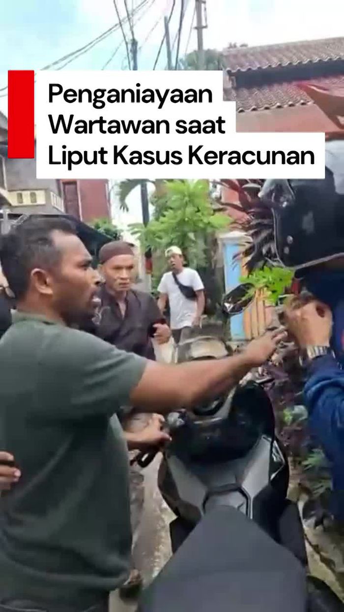 Video: Wartawan Diduga Dianiaya saat Liput soal Keracunan MBG di Jaktim