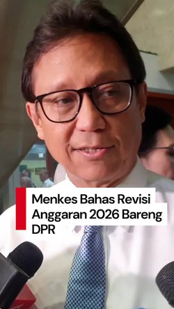 Video: Menkes Bahas Revisi Anggaran 2026 di Rapat Tambahan Bareng DPR