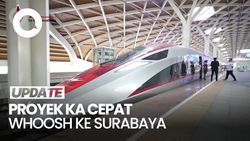 Video: Kata AHY Soal Proyek KA Cepat Whoosh ke Surabaya