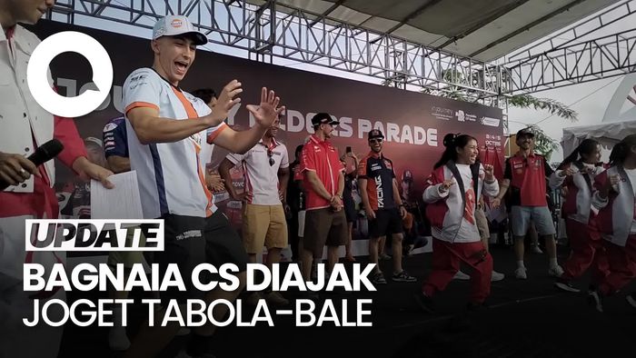 Video Saat Bagnaia Cs Bengong Diajak Joget Tabola-bale