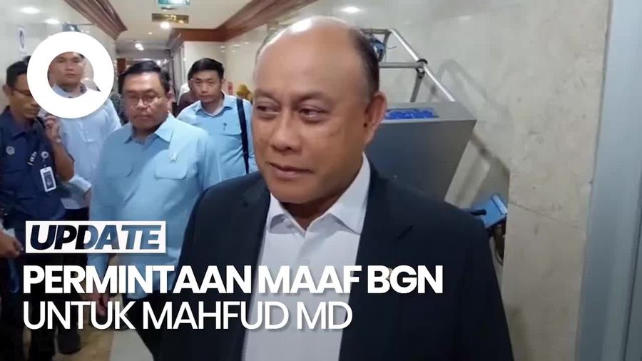 Video: Permintaan Maaf BGN soal Cucu Mahfud MD Keracunan MBG