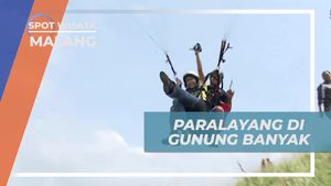 Mencoba Paralayang di Gunung Banyak, Malang
